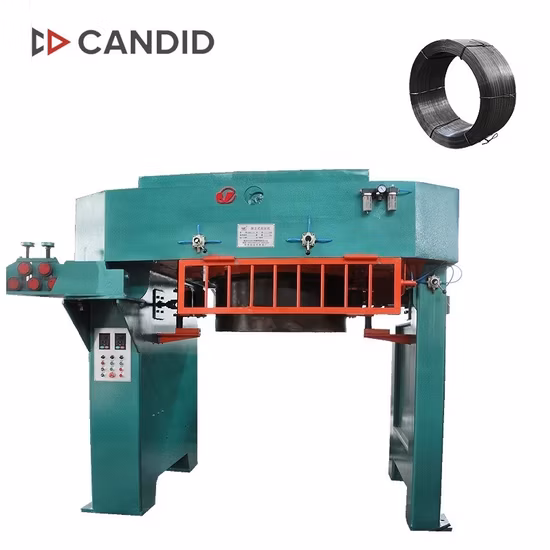 Automatische umgekehrte vertikale Bindung mit großem Durchmesser, eine Single-Pass- und Drahtziehmaschine