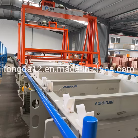 Tongda11 Auto-Chrom-Beschichtungsmaschine, Verzinkungslinie, hängende Galvanisierungsausrüstung
